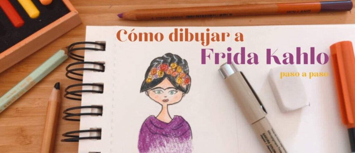 Violeta Luján - Como dibujar Frida Kahlo - Portada