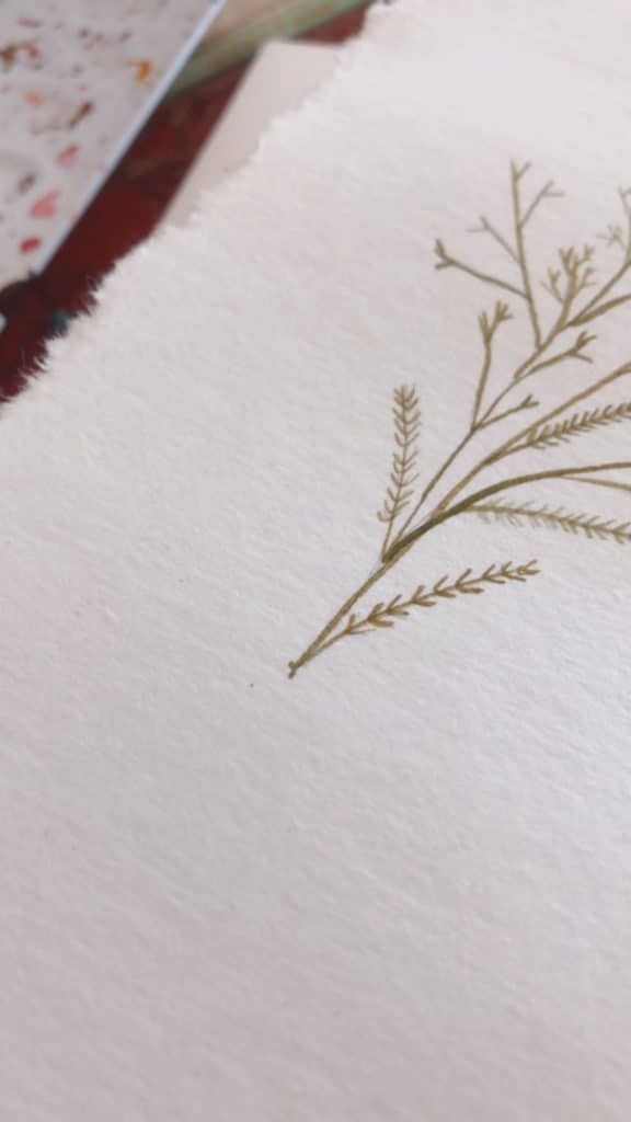 Violeta Luján - Como pintar la flor mimosa en acuarela paso a paso - 5