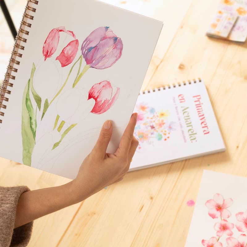 Libro Primavera en Acuarela - Imagen 4