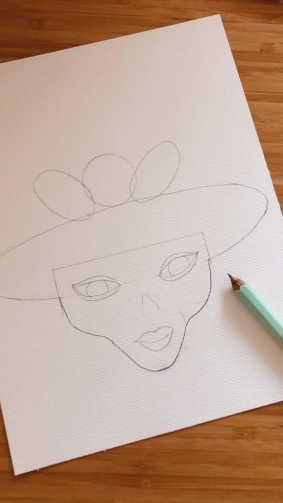 Violeta Luján - Como dibujar una catrina mexicana en 5 pasos - 6