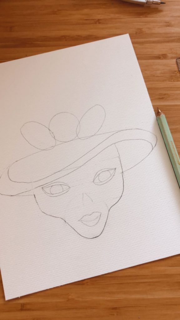 Violeta Luján - Como dibujar una catrina mexicana en 5 pasos - 7