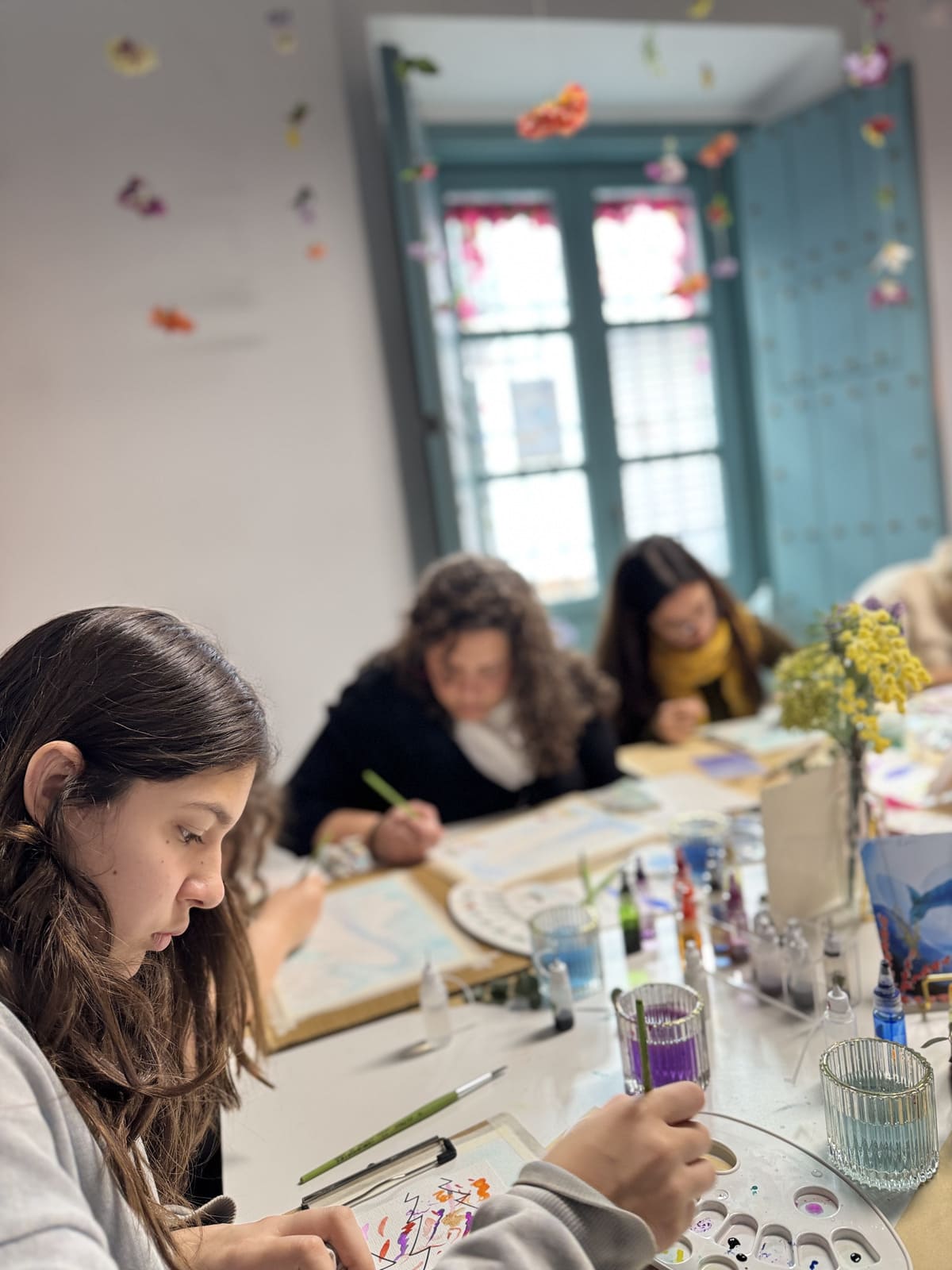 taller-pintar-acuarela-animales-marinos-galacticos-sevilla-violeta-lujan-10