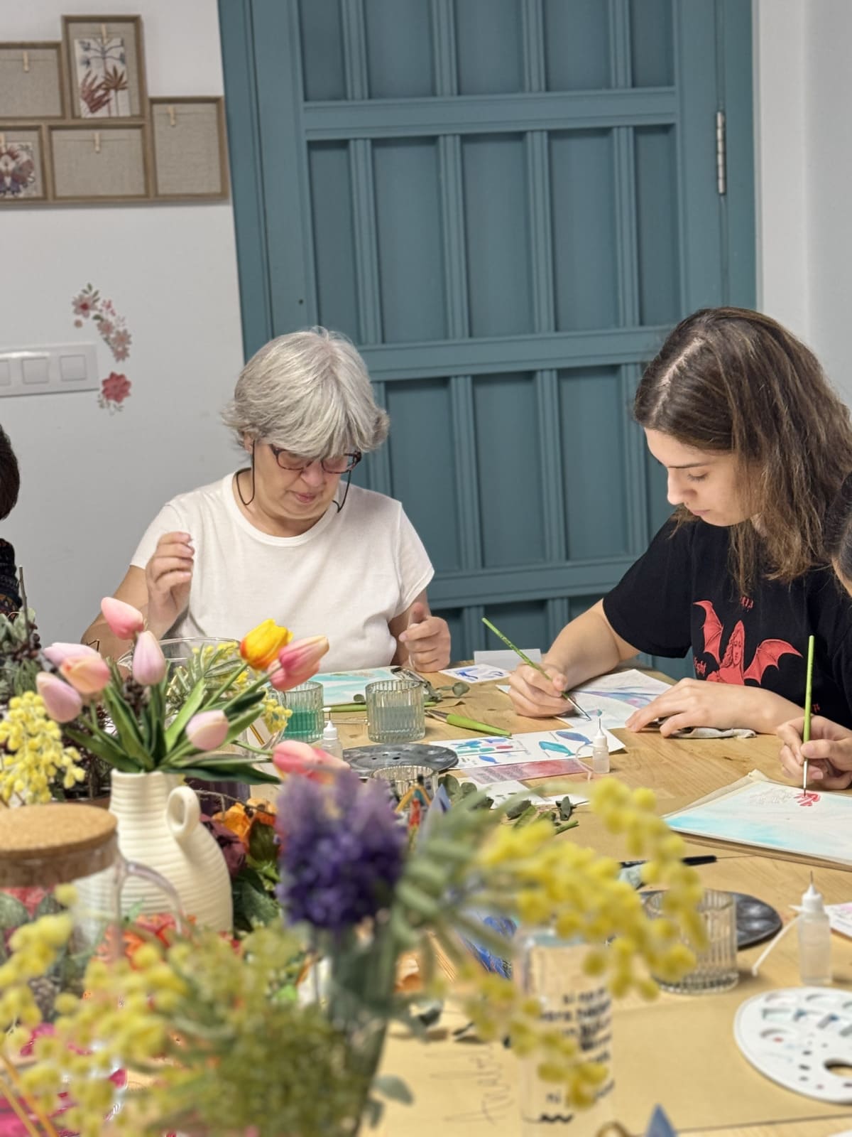 taller-pintar-acuarela-animales-marinos-galacticos-sevilla-violeta-lujan-9